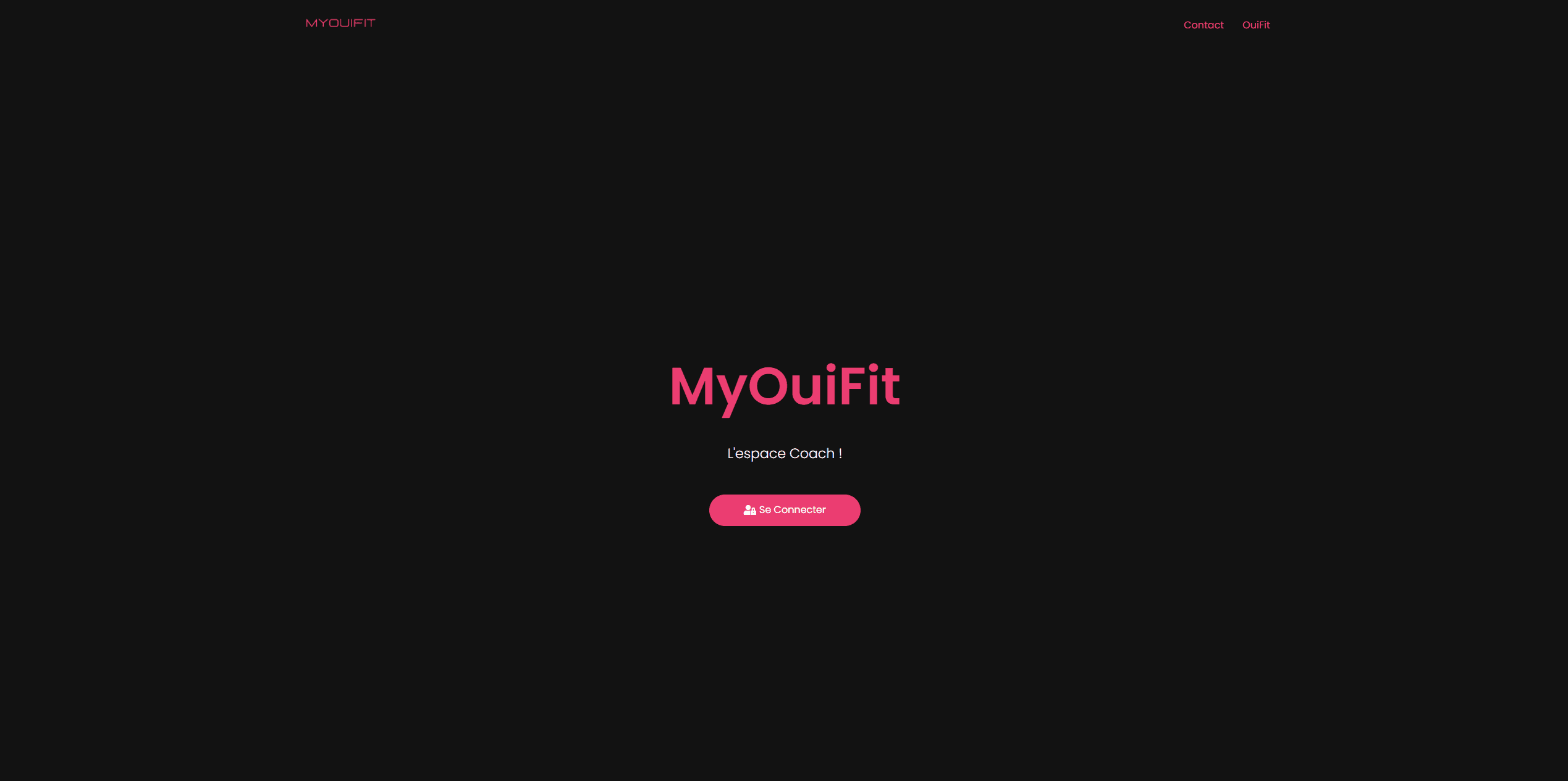Aperçu du site MyOuiFit
